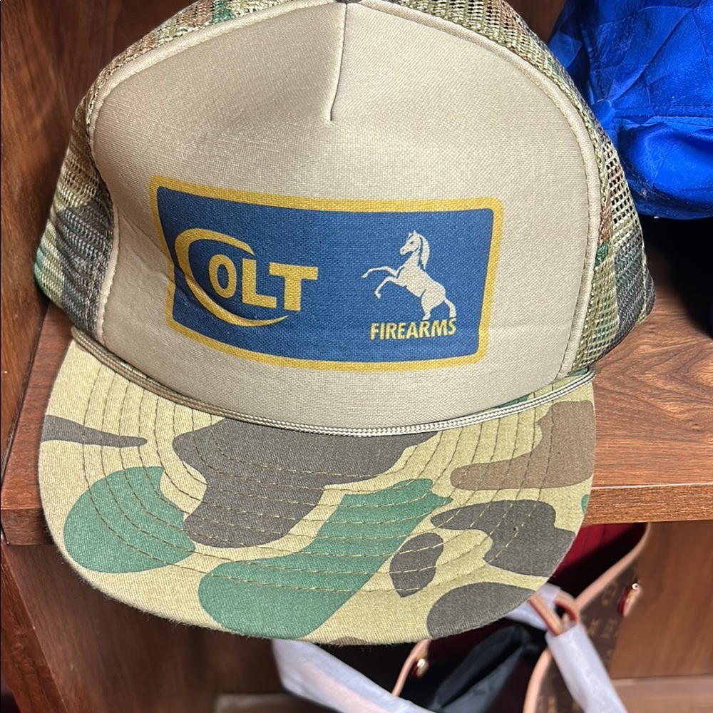Colt Firearms Camo Trucker Hat